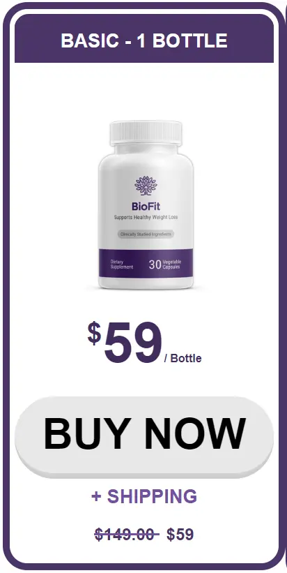 BioFit 1 bottle order