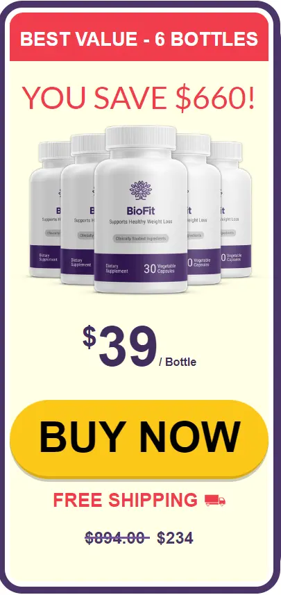 BioFit 6 bottle order